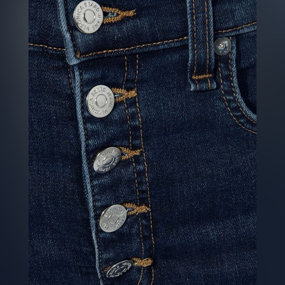 Veronica Beard Debbie Frayed Skinny Jeans. Size 25 - Picture 4 of 10